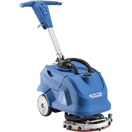 Global Industrial Electric Walk-Behind Auto Floor Scrubber 13 Cleaning Path - Corded 641752
